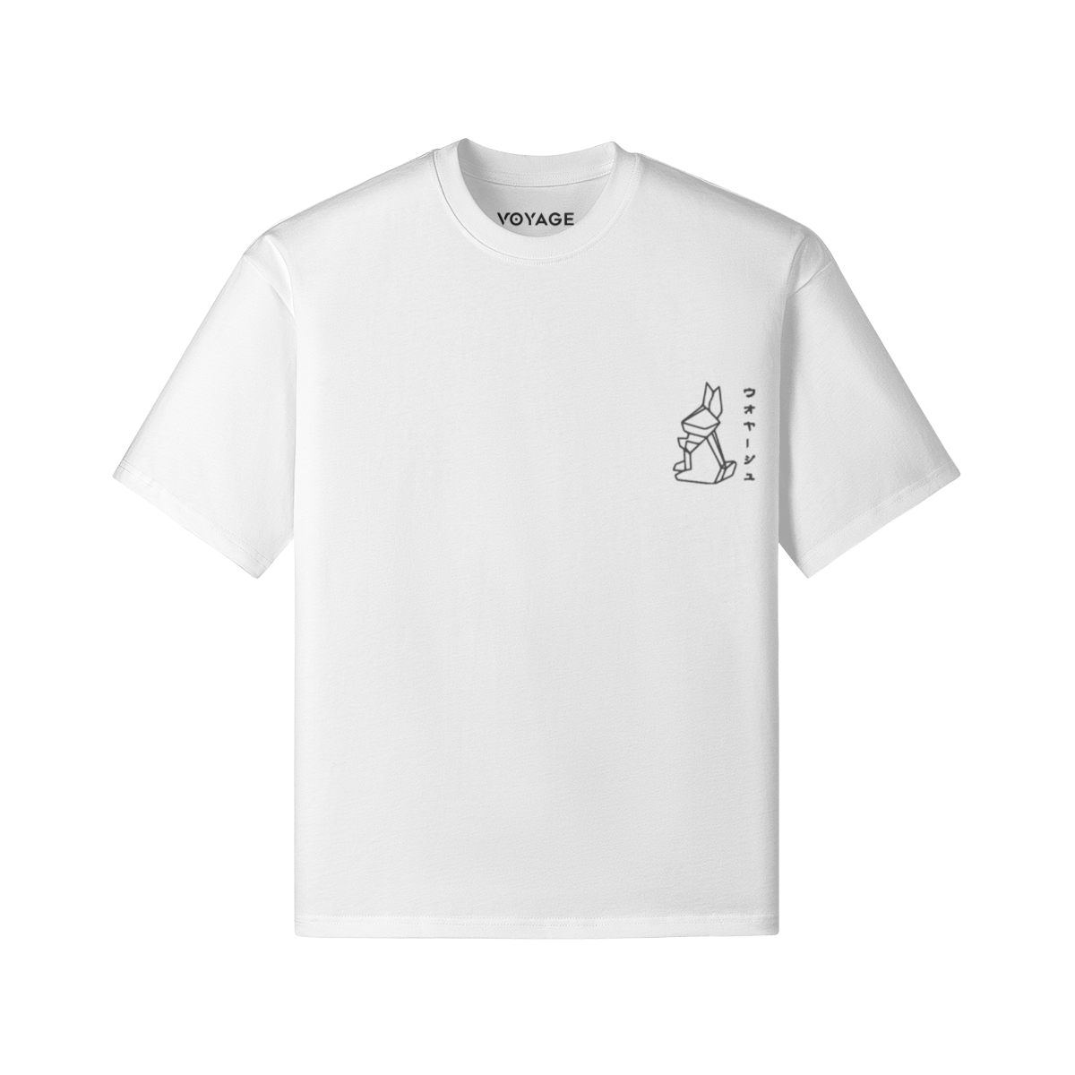 Voyage Basics Boxy Tee (White)